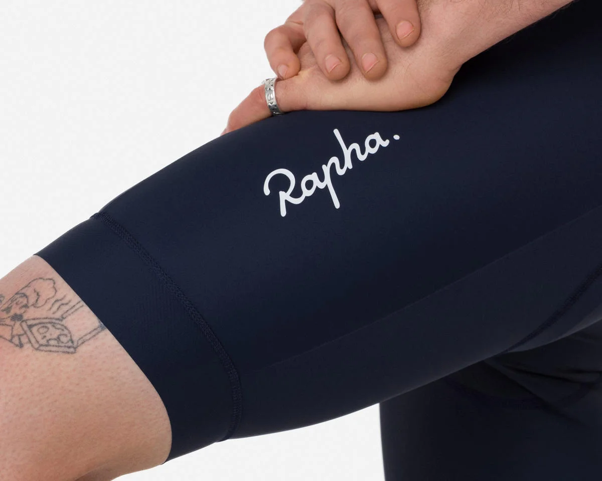 Rapha Men's Core Bib Shorts (Dark Navy/White) (XL) - view 5